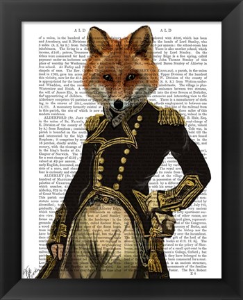 Framed Admiral Fox Full I Print