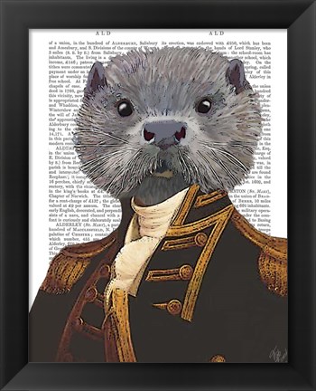 Framed Captain Otter Print