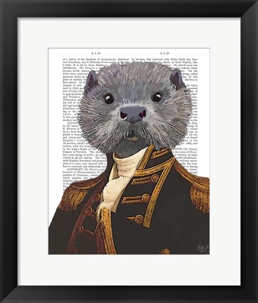 Framed Captain Otter Print