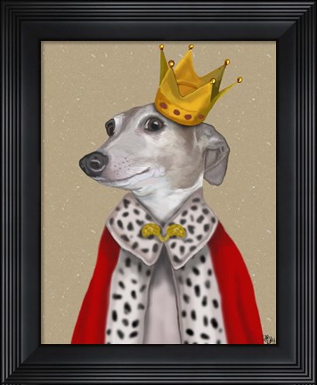 Framed Greyhound Queen Print
