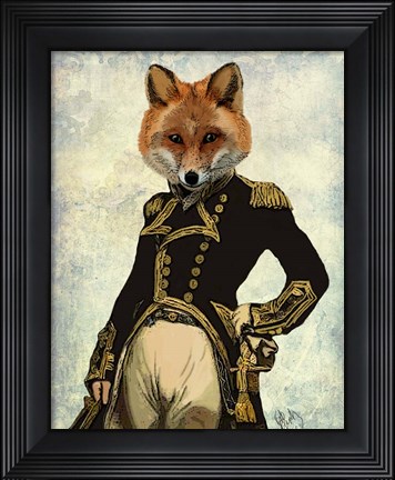 Framed Admiral Fox Full II Print