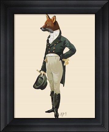 Framed Dandy Fox Full Print