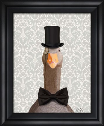 Framed Distinguished Goose Print