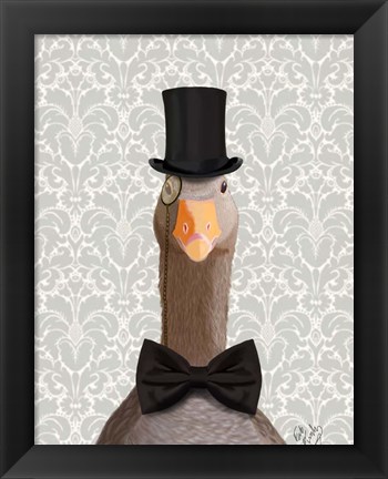 Framed Distinguished Goose Print