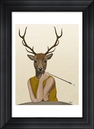 Framed Dear Audrey Print