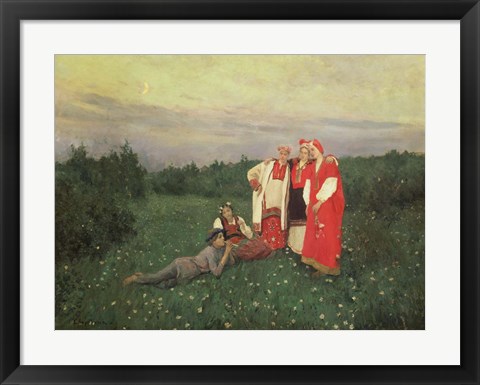 Framed Nordic Idyll Print