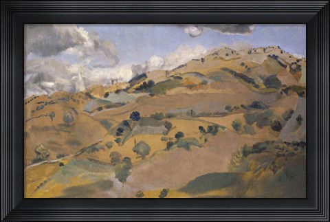 Framed Landscape in Provence Print
