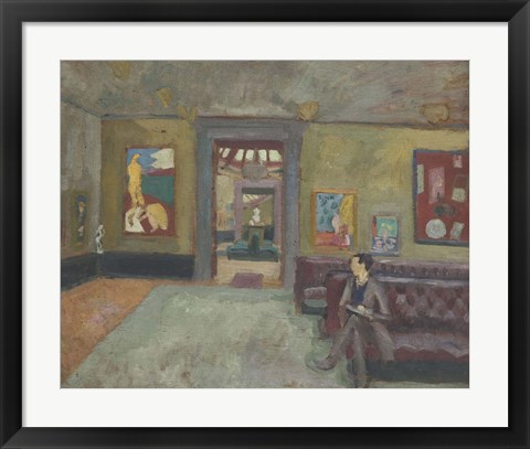 Framed Room in the Second Post-Impressionist Exhibition in 1912 Print