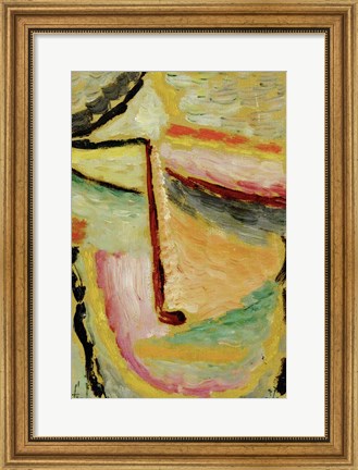 Framed Small Abstract Head, 1931 Print