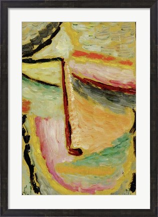 Framed Small Abstract Head, 1931 Print