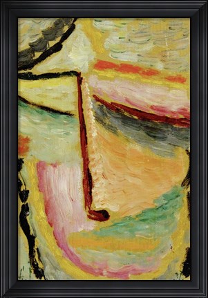 Framed Small Abstract Head, 1931 Print