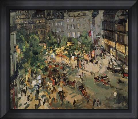 Framed Boulevard des Capucines, Paris Print