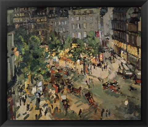 Framed Boulevard des Capucines, Paris Print