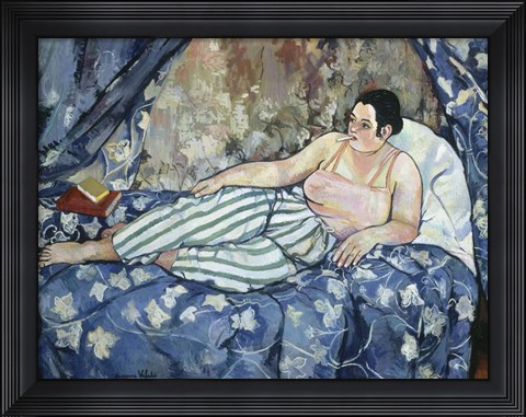 Framed Blue Room, 1923 Print