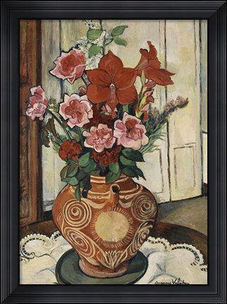 Framed Bouquet of Flowers, 1930 Print