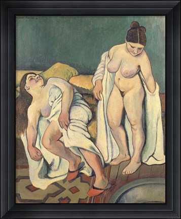 Framed After the Bath, 1909 Print