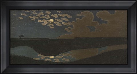 Framed Moonligh,t c. 1895 Print