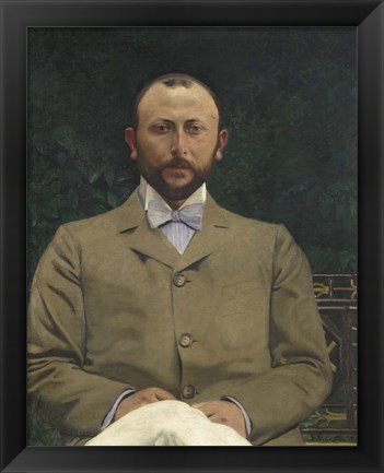 Framed Alexandre Natanson, 1899 Print