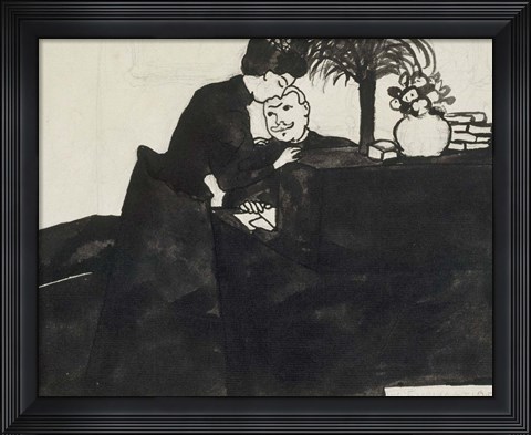 Framed Explanation, c. 1897 Print