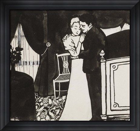 Framed Ruby and the Belle Pin, c. 1897 Print