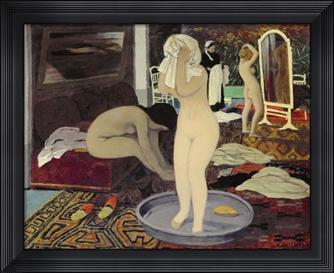 Framed Women at Their Toilette, 1897 Print