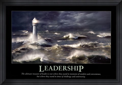 Framed Leadership Print