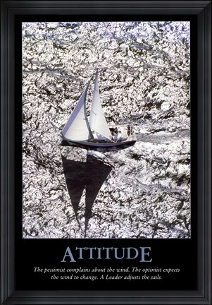 Framed Attitude Print