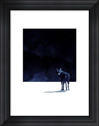 Framed Im Going Back Print