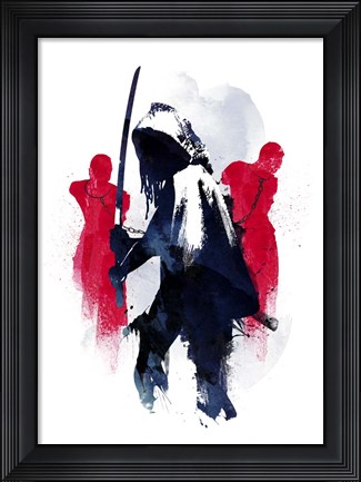 Framed Michonne Print