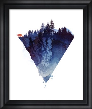 Framed Near Tothe Edge Print