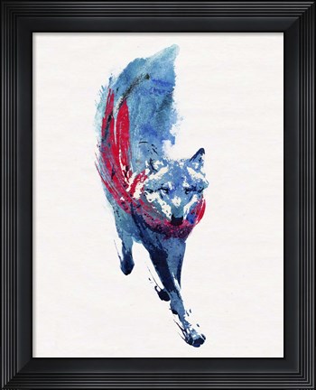 Framed Lupus Lupus Print