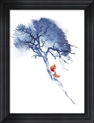 Framed Theres No Way Back Print