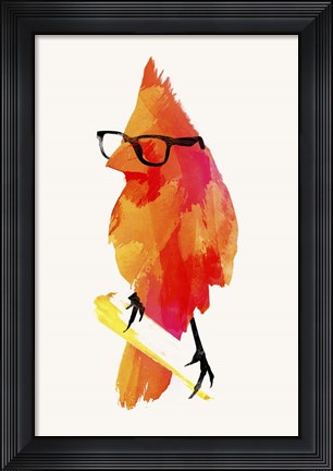 Framed Punk Birdy Print