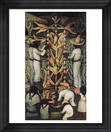 Framed Corn Festival Print
