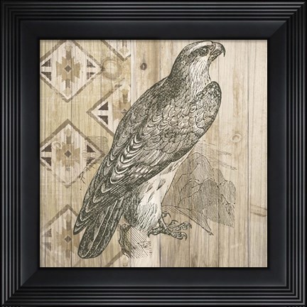 Framed Natural History Lodge V Print