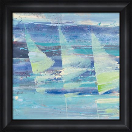 Framed Summer Sail I Print