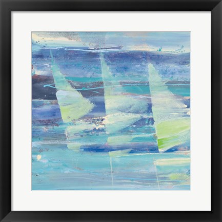 Framed Summer Sail I Print