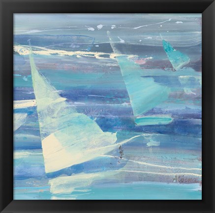 Framed Summer Sail II Print