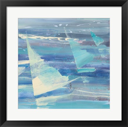 Framed Summer Sail II Print