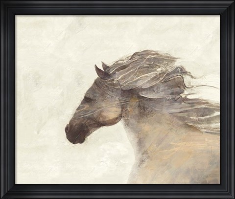 Framed Into the Wind Ivory Print
