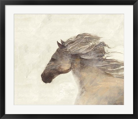 Framed Into the Wind Ivory Print