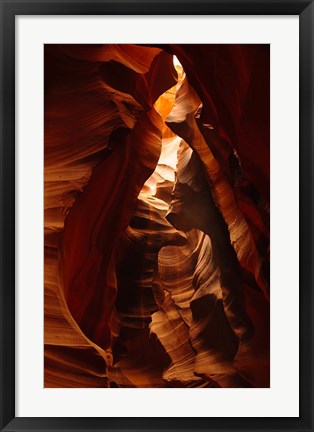 Framed Shaft of Light, Upper Antelope Canyon 2 Print