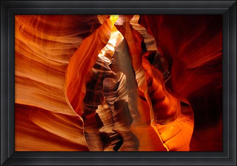 Framed Slot Canyon, Upper Antelope Canyon, Page, Arizona Print