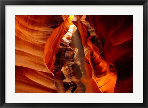 Framed Slot Canyon, Upper Antelope Canyon, Page, Arizona Print