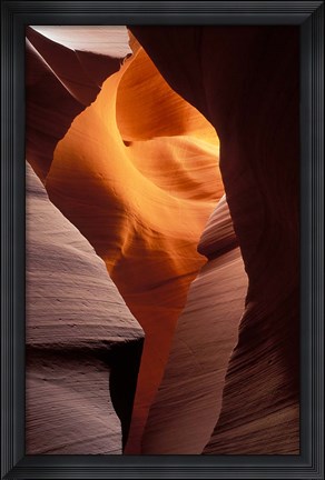 Framed Antelope Canyon Near Page, AZ Print