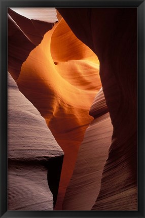 Framed Antelope Canyon Near Page, AZ Print