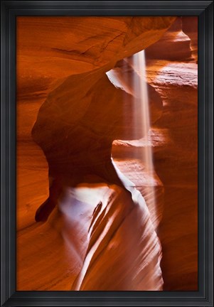 Framed Antelope Canyon Sandstone Formation Print