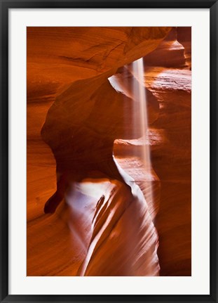 Framed Antelope Canyon Sandstone Formation Print