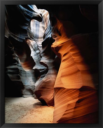 Framed Upper Antelope Canyon Interior Print