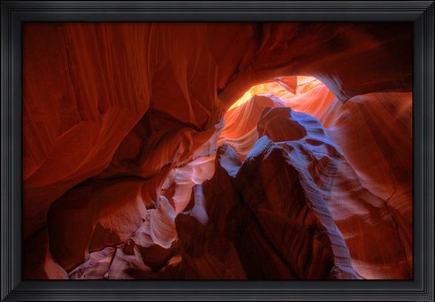 Framed Upper Antelope Canyon I Print